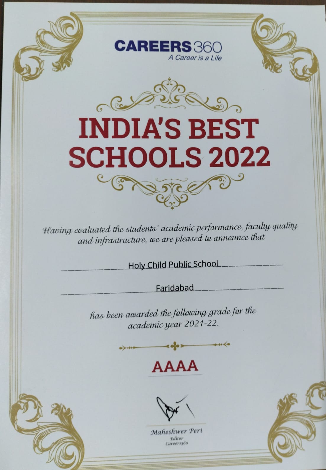 India's Best School